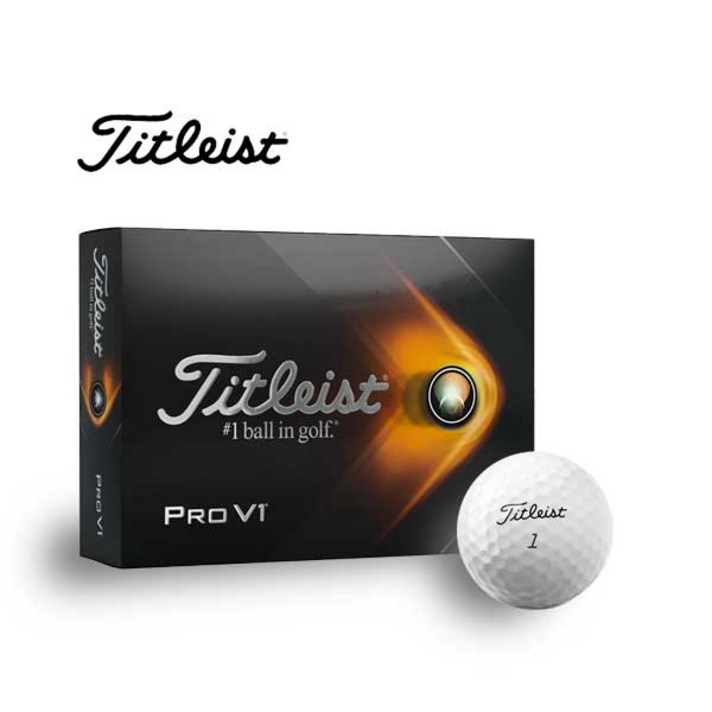 타이틀리스트정품 2021년 PRO V1 골프공 12구, 화이트