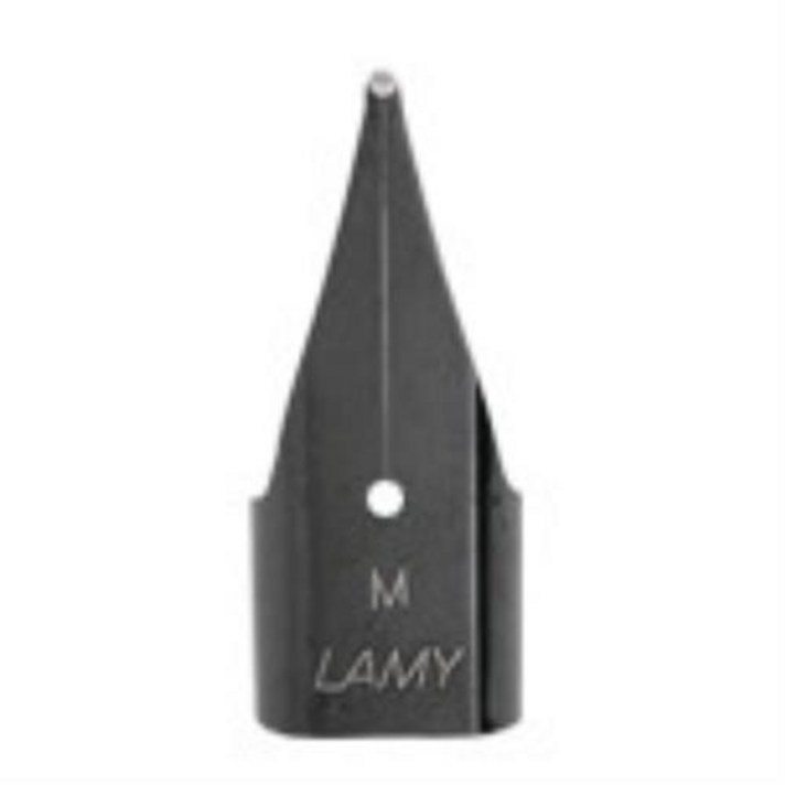 LAMY 만년필 펜촉 블랙스틸, M, 1개