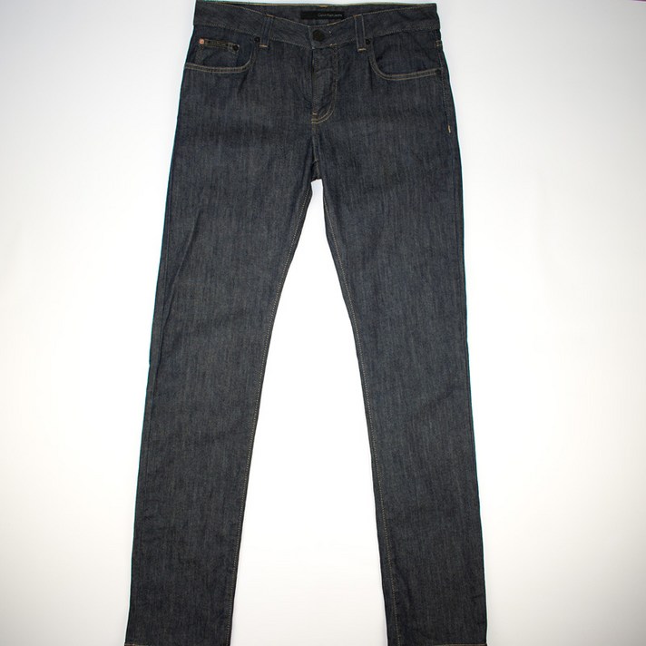 빈티지테크 424.캘빈클라인진 솔리드 일자 청바지정품남성