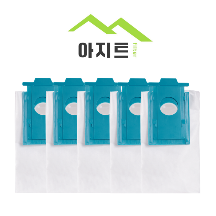 삼성 비스포크 제트 봇 AI 정품 먼지봉투 5매 호환 VR50T95935B VR30T85513W, 5개, 수량