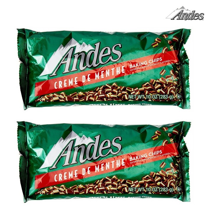 Andes 앤디스 크림 데 민트 초콜릿 283g 2팩