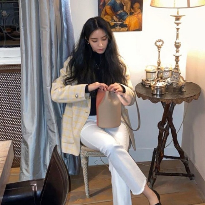 버킷 백 4 색 BOTTLE BAG 롱 숄더 대각선 가방 FIND KAPOOR 파인드카푸어 추천 데일리백 립스틱 파우치백