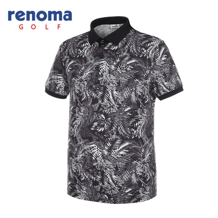 [레노마골프]남성 트로피컬 반팔 티셔츠 RMTPG2134-199_G
