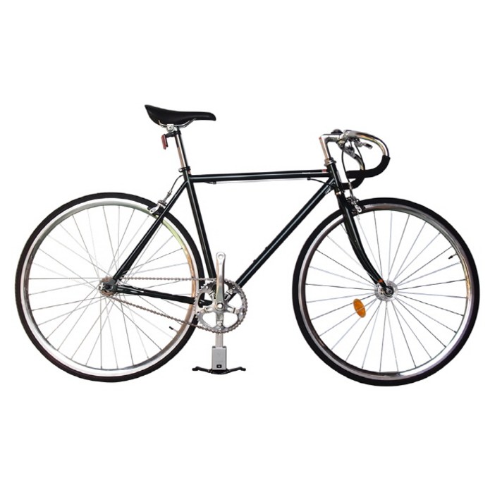 삼천리자전거 하운드 랭스 REMIS FS-D 700C 드롭바 픽시 자전거 FIXIE 프리휠 고정기어 프레임 사이즈 510, 완전조립고정기어, 펄다크그린