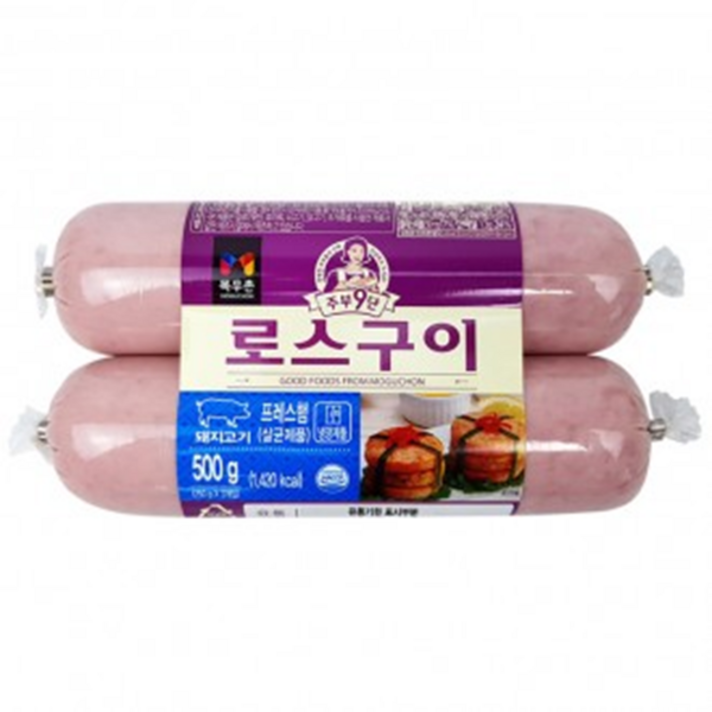 IN312 목우촌 주부9단 로스구이햄 500g