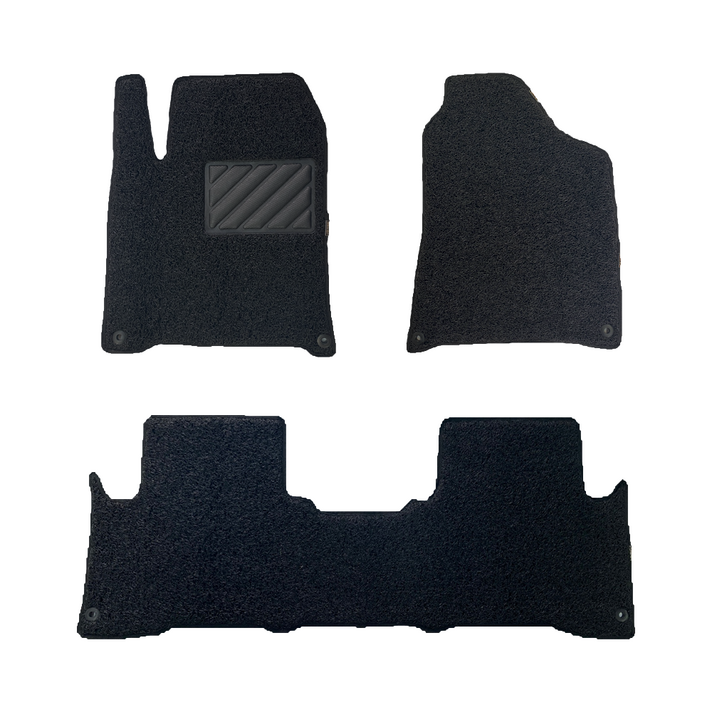 JB자동차용품 자동차 코일매트 확장형 20mm 1+2열 한대분, 블랙, 모닝 (뉴모닝) 04년2월~11년1월, 기아 확장형