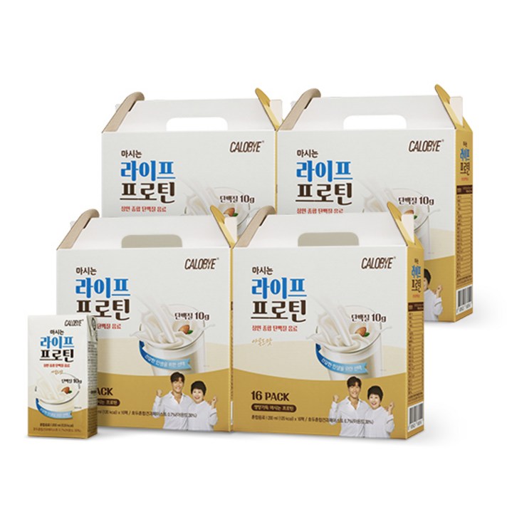 칼로바이 마시는 라이프 프로틴 아몬드맛, 64팩, 200ml