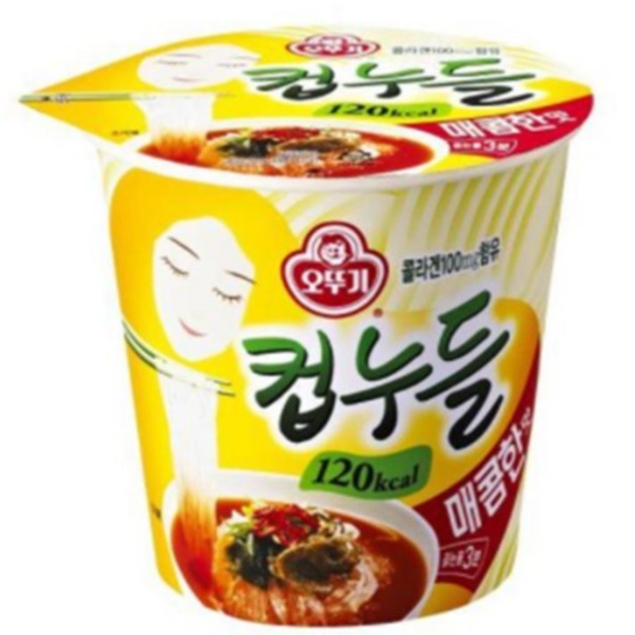 오뚜기 컵누들 매콤한맛 37.8g, 상세페이지 참조