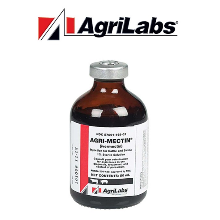 AGRIMECTIN 알기멕틴 이버멕틴 50ml 구충제