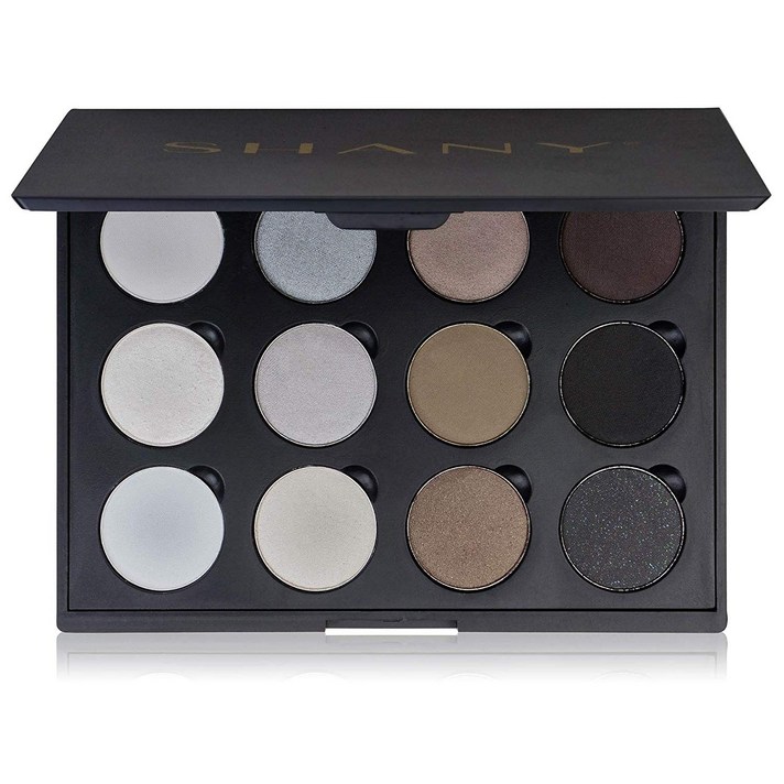 Shany 12 컬러 아이섀도우 팔레트 170g, Smoky, 1개