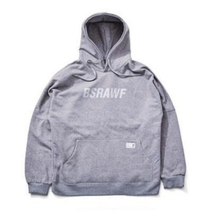 BSRABBIT 스키 후드 싱글, 01 멜란지 그레이