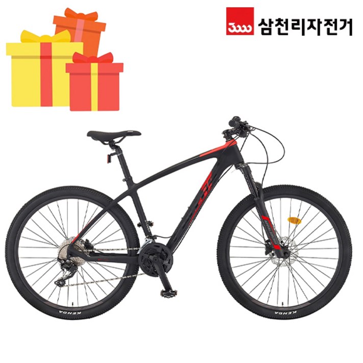 삼천리 완조립 2022 아팔란치아 칼라스 카본 27.5인치 30단 산악 MTB 카본 자전거, 레드블랙, 색상레드블랙 사이즈15S, 상세 설명 참조