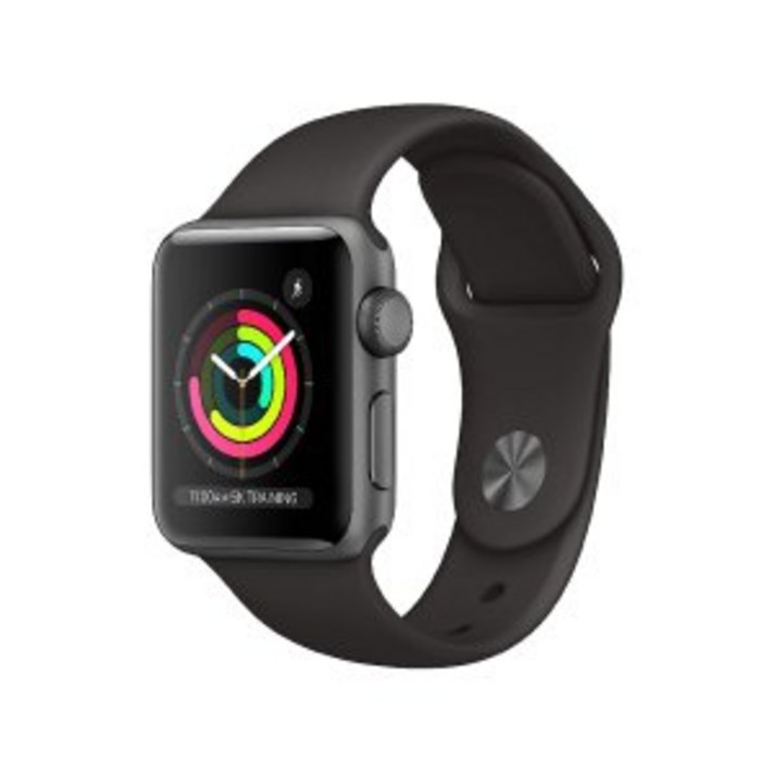 애플워치3 Apple Watch3 GPS 블랙스포츠밴드, Black Sport Band 38mm