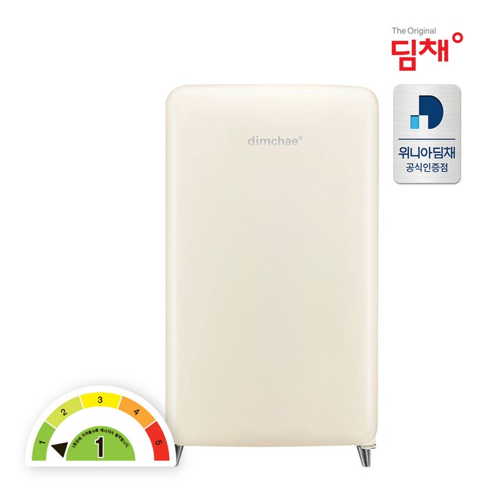 딤채 쁘띠 김치냉장고 WDS10DPACC 100L 1등급 스탠드형