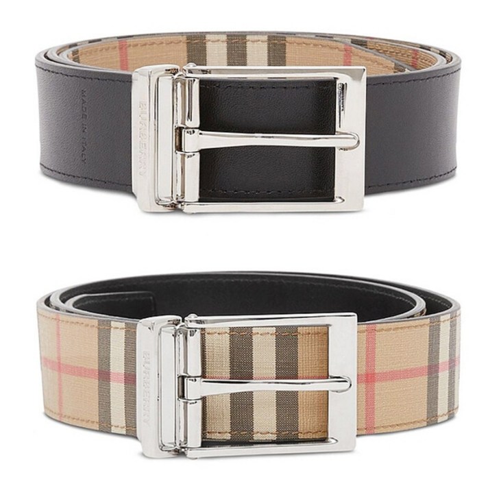 Burberry 21SS 버버리 8025136 루이 리버시블 빈티지 체크 양면 벨트