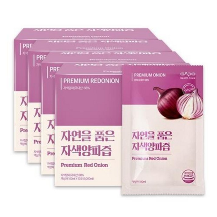 가포 자연을 품은 자색양파즙, 100ml, 800개
