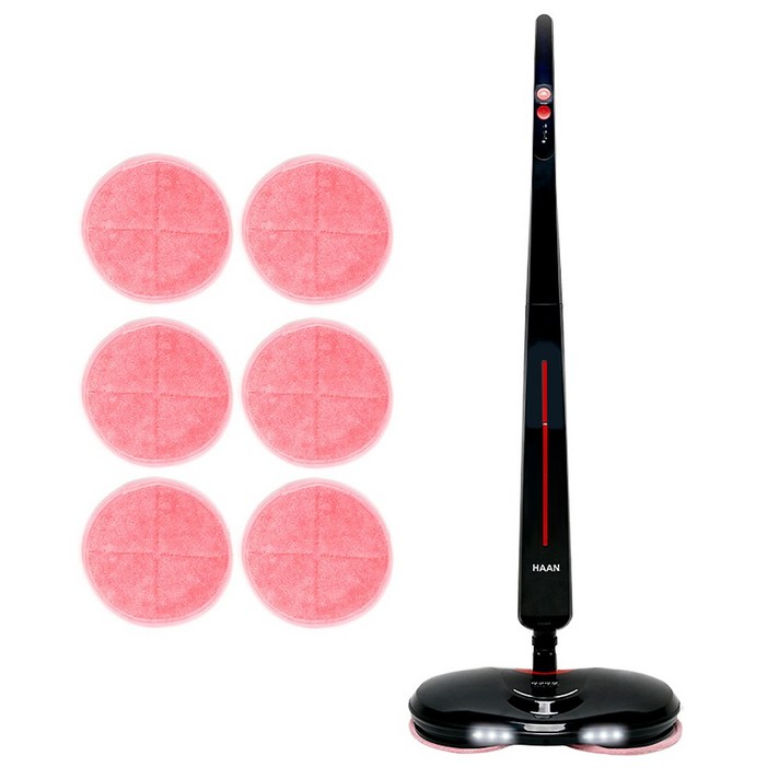 한경희 무선물걸레청소기 AM-5600NB RC-3500BK -무선, RC-3500BK(블랙)-패드6장