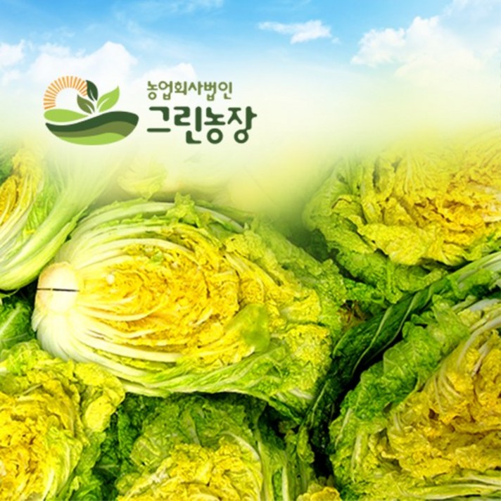 [그린농장] 괴산절임배추20kg, 20kg, 11월23일(월요일) 도착_괴산절임배추