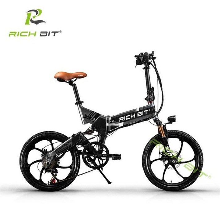 로드자전거 출퇴근 RichBit 새로운 ebike 48V 8Ah 숨겨진 배터리 및 자전거, CN, 블랙 그레이