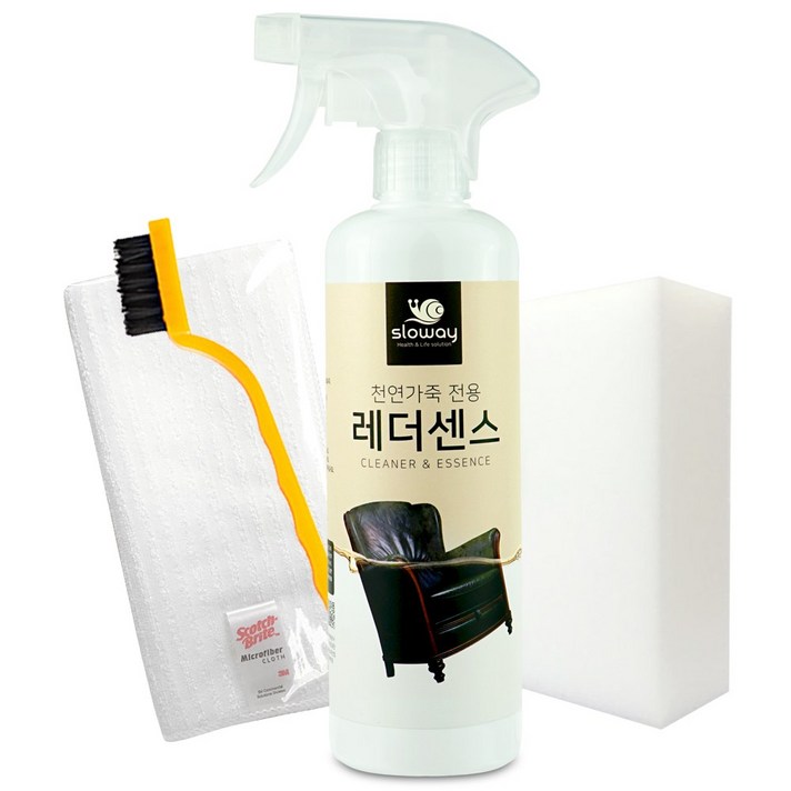 레더센스 천연 가죽쇼파 명품가방 가죽클리너, 1개, 500ml