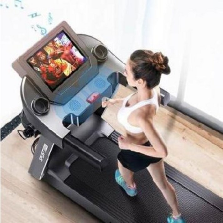 접히는 김병만 런닝머신 나혼자산다 워킹머신 트레드밀 러닝머신 가정용 다목적 간편 실내 전동 초정음, 01 [럭셔리 뮤직] 아이컨디셔너 LED
