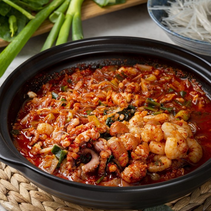 [부산동래할매 구조방낙지] 낙곱새(낙지곱창새우), 1팩, 800g
