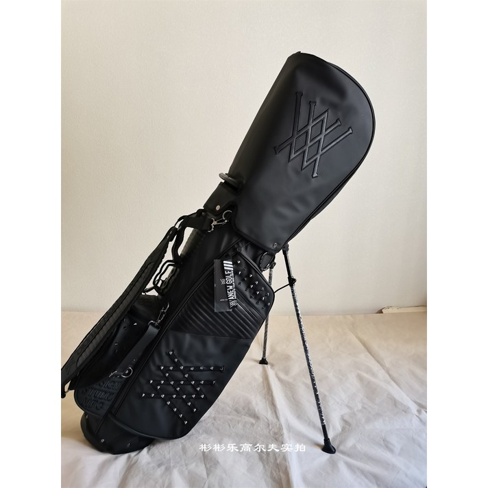 스탠드 골프백 캐디백 경량 방수 파우치 백, 올블랙