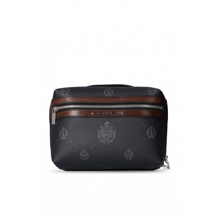 Berluti 로고 wash bag - BLACK - UNI N207372 0-BLACK TDM INTENSO 150불 이상 주문시 부가세 별도