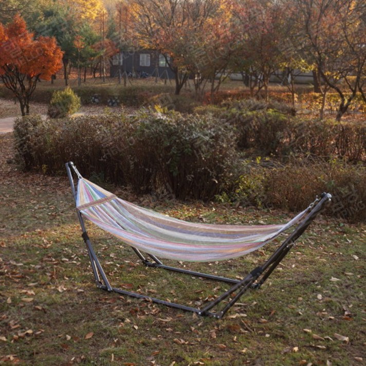 헬로우캠핑 그레이 해먹스탠드세트, 선택완료