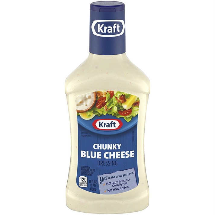크래프트 청키 블루 치즈 드레싱, 1개, 473ml