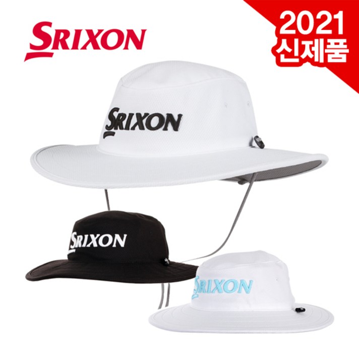 [2021년신제품]던롭 스릭슨 클리브랜드 GAH-19063I 사파리 카우보이 골프모자, 화이트