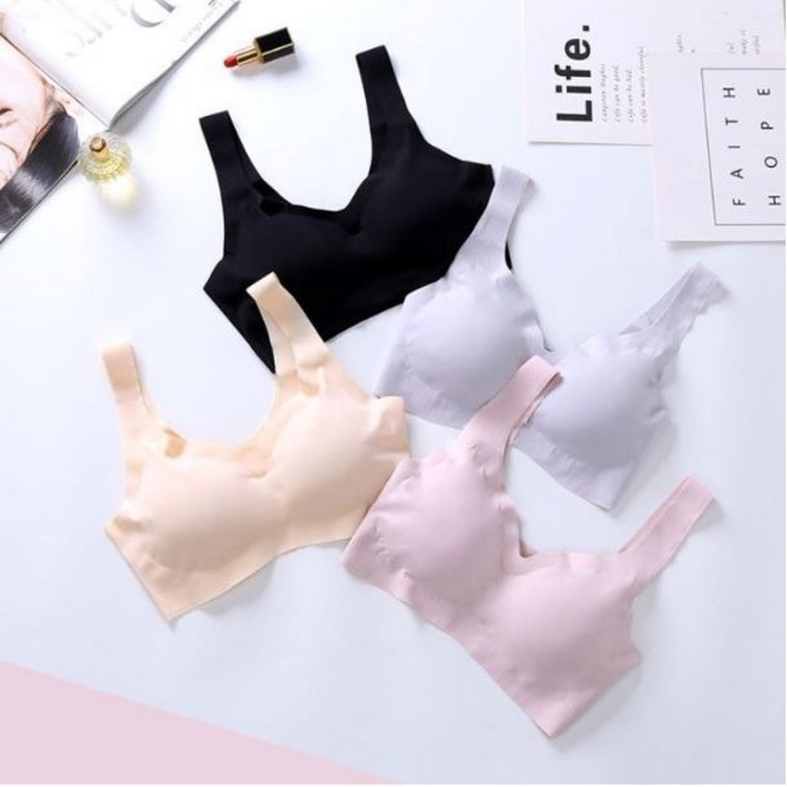 단디리빙 초경량 노와이어 무봉제 심리스 브라 브래지어