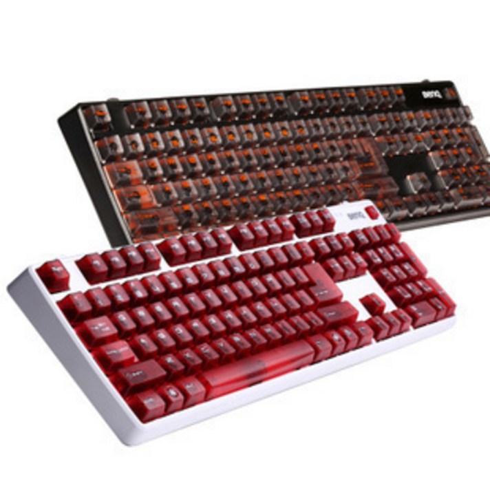 BENQ /BENQ KX890 기계 거울 반투명 키캡 기계식 키보드 Cherry MX 흑축, 상세내용참조, 상세내용참조, 상세내용참조