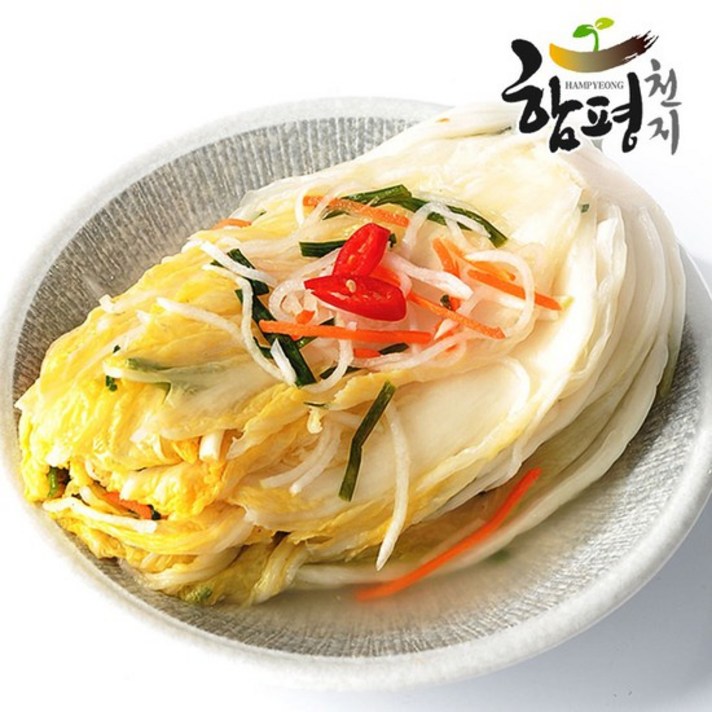 [함평천지] 함평나비골 남도식 백김치 1kg, 없음, 상세설명 참조
