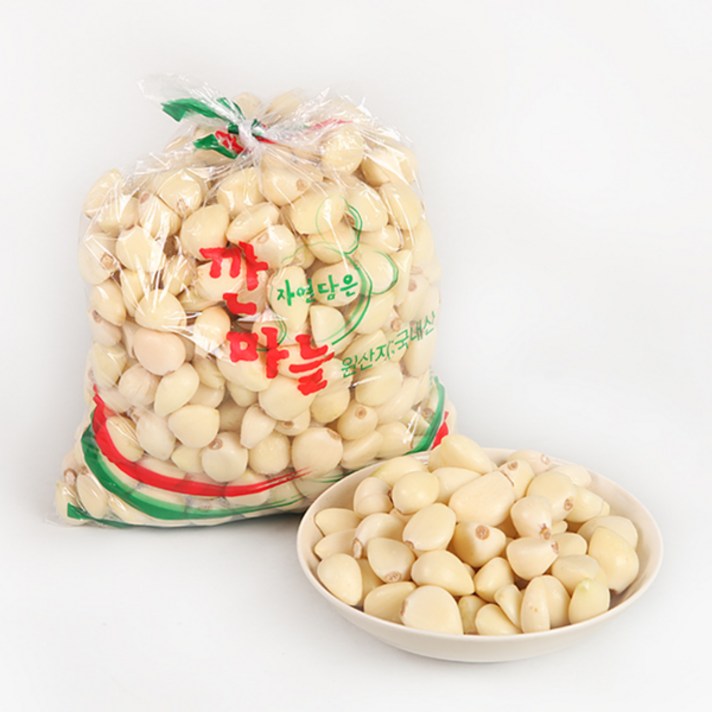 [둘리농산]무안 깐마늘 대 2kg, 1개