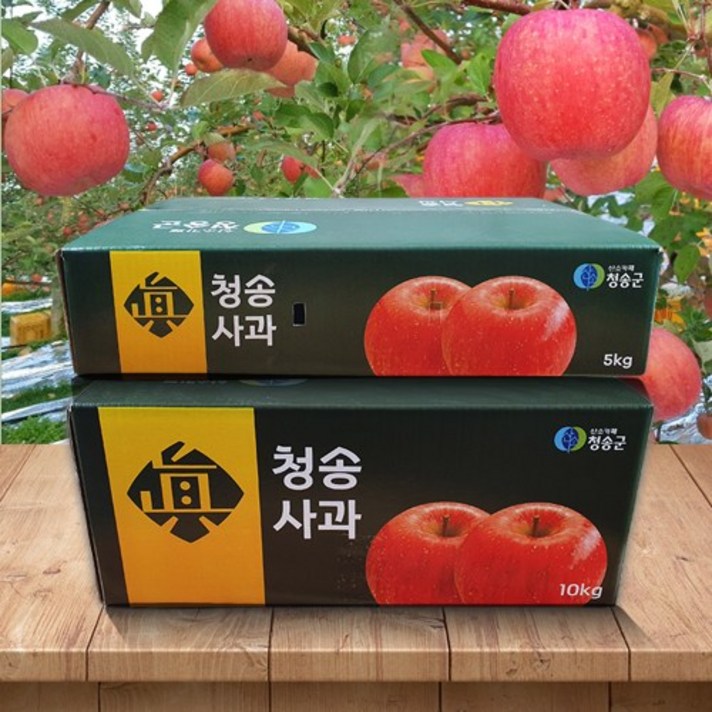 [은하수농장] 청송 고당도 꿀사과 정품 6kg 11kg 특가판매, 1박스, 01.정품 꿀사과 소과 6kg(22과~25과) 박스무게 포함