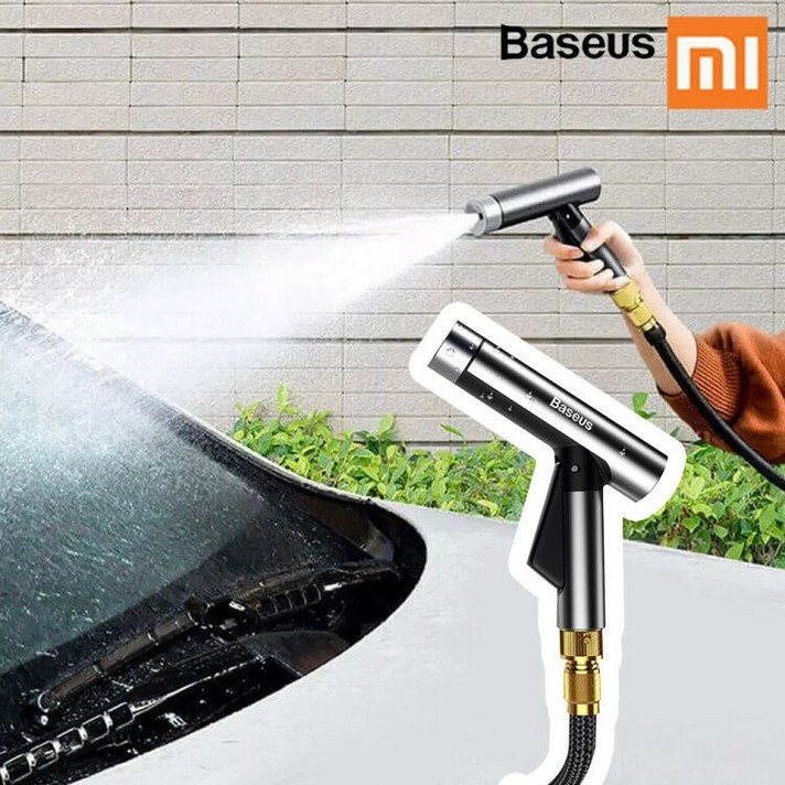 샤오미 유핀 Baseus 자동차 고압 세차 노즐 고압분사기, 7.5m