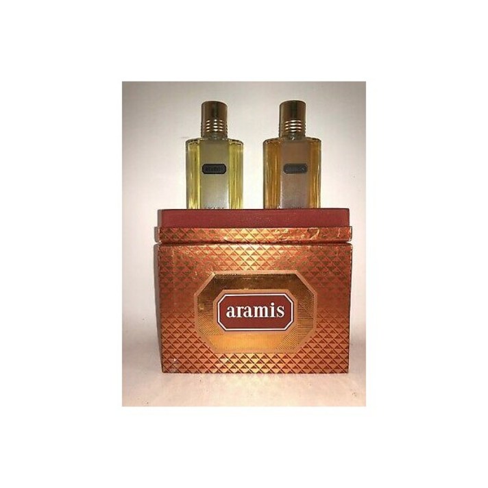 Aramis Men Aftershave 1.7 Oz and Cologne 1.7 Oz Splash Set x 2 Vintage 뉴
