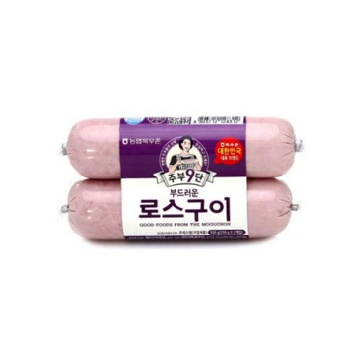 [멸치쇼핑]목우촌 주부9단 로스구이 500g(250gX2), 상세페이지 참조