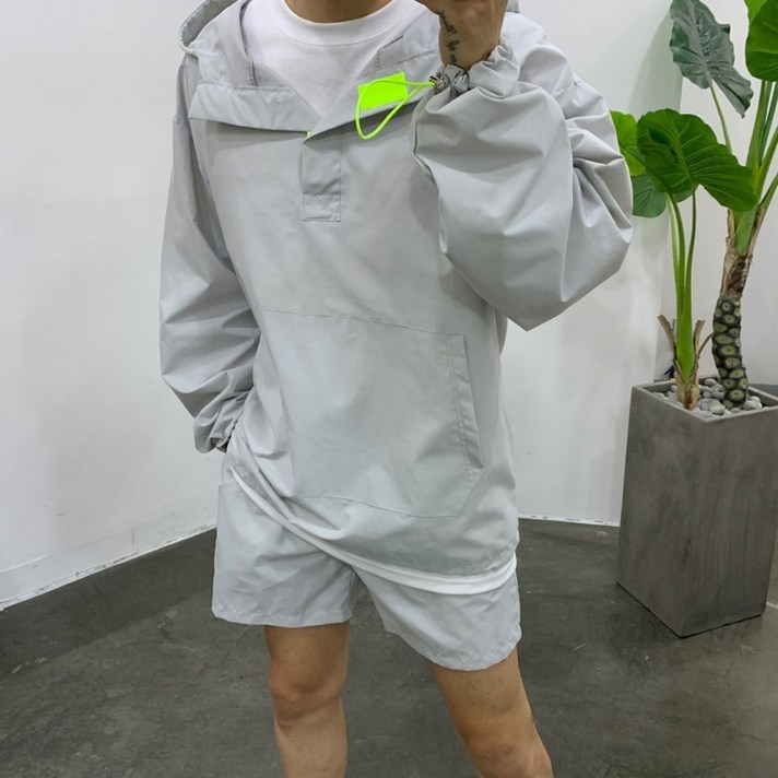 스트릿제이 포인트 아노락 세트