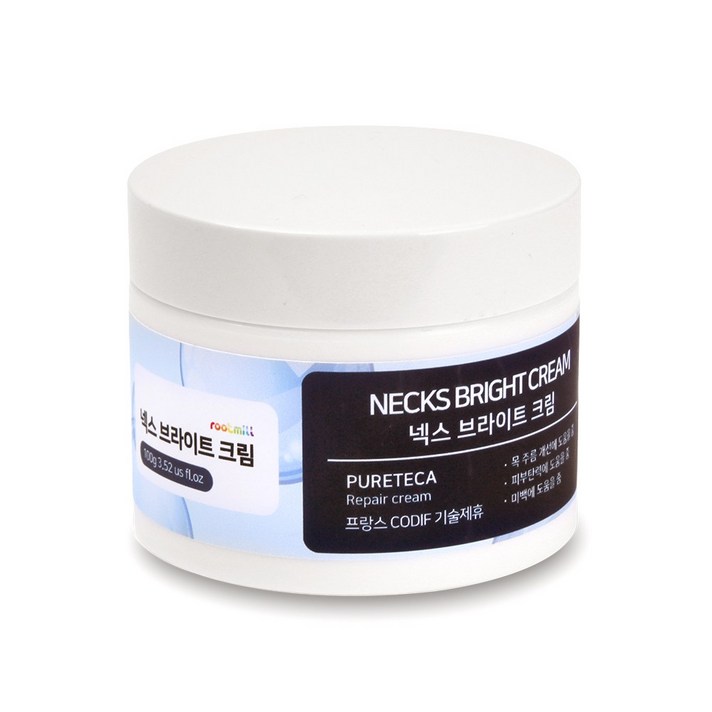 루트밀 넥스 브라이트 넥크림 100ml 1개 대용량 목 주름개선 넥케어