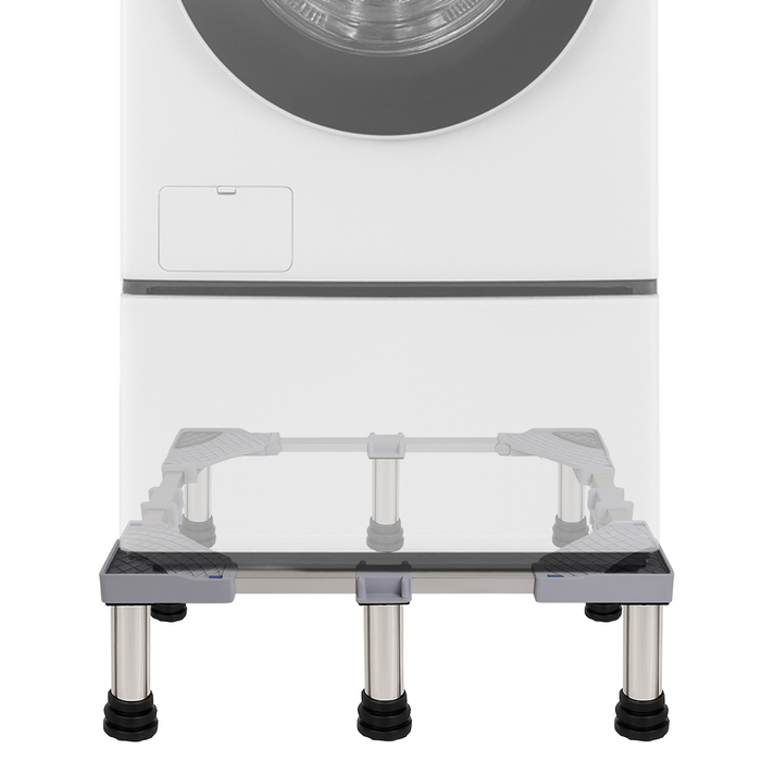 빅사이즈 세탁기 받침대 20cm 8발 높이조절 드럼 통돌이 건조기 소음차단, 1개, NZBIG20cm8