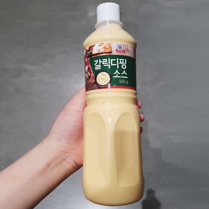 맥코믹 갈릭디핑소스 920g 대용량 크림치즈 피자 바게트빵 토핑 소스