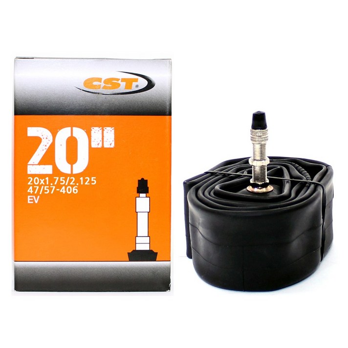 CST 20인치 튜브 20X1.75~20X2.125 DV 자전거튜브