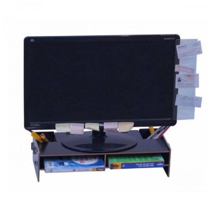 PH MDF소재 DIY 모니터받침대 선반