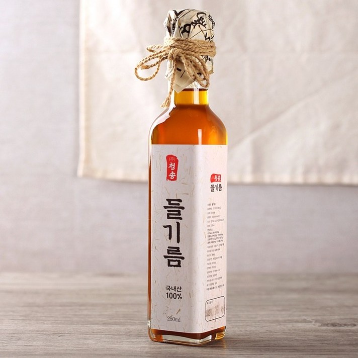 동스파파몰 국산 고소한 들기름 250ml 국내산 들깨 100% 저온압착 믿을수 있는, 1병