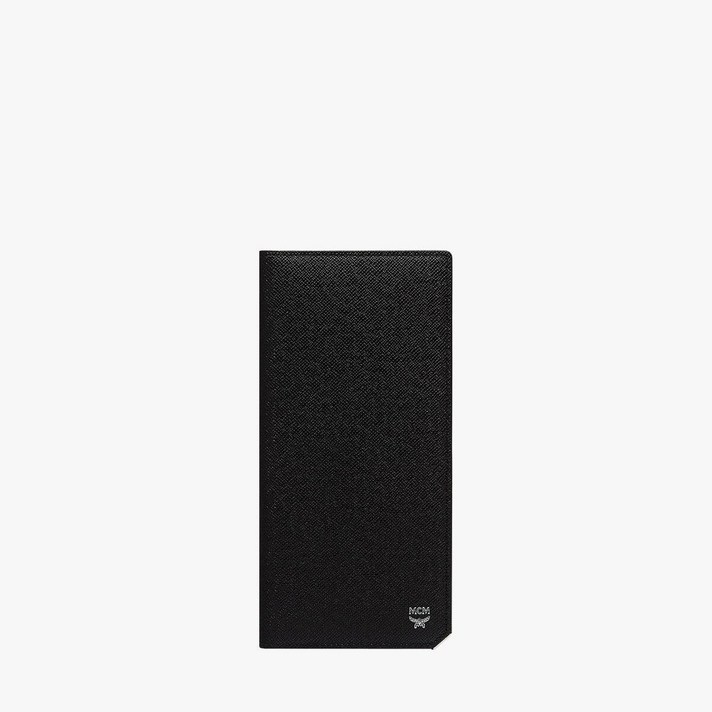 [신세계TV쇼핑]MCM 뉴브릭 엠보싱 레더 2단 장지갑 MXL8ALL50BK