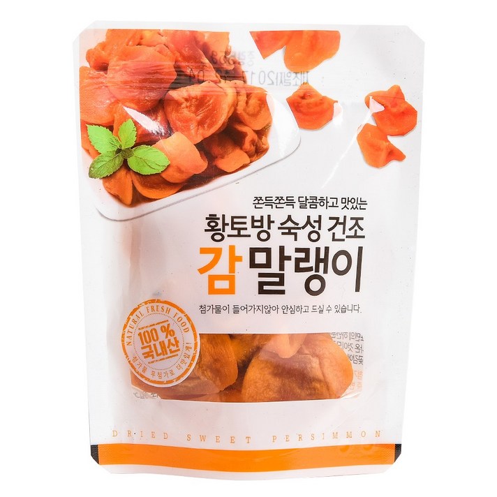 [자연마을] 황토방숙성 감말랭이 55g, 1개, 55g*10봉