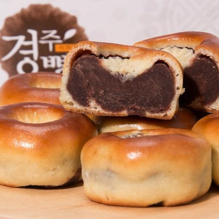 경주제과 경주빵 서라벌빵 팥앙금 수제간식 수제빵 디저트간식 제과제빵 40g 20개입 30개입