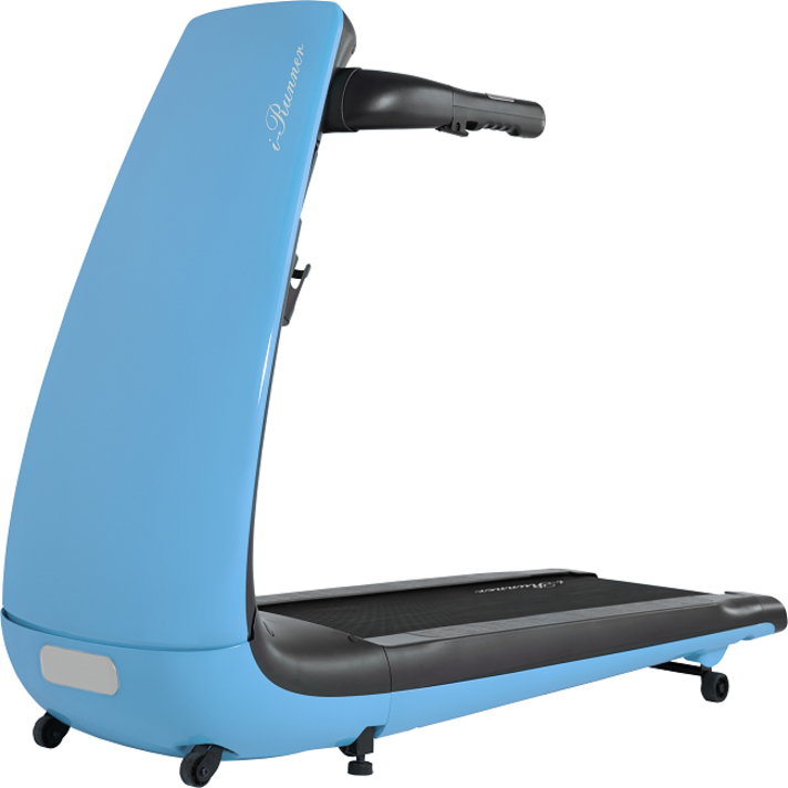 아이러너 IRUNNAR 런닝머신 (전용러그 증정), 스카이블루